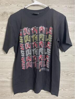 Vintage y2k Southpole Baggy Shirt Size M Cyber Goth Grunge Skater Streetwear